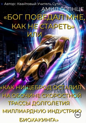 Квантовый Учитель Сути Амид Солнце. Бог поведал мне, как не стареть, или Как нищеброд оставил на обочине скоростной трассы долголетия миллиардную индустрию биохагинга
