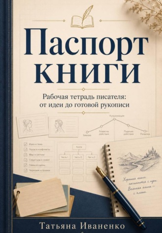 Татьяна Иваненко. Паспорт книги. Рабочая тетрадь писателя: от идеи до готовой рукописи