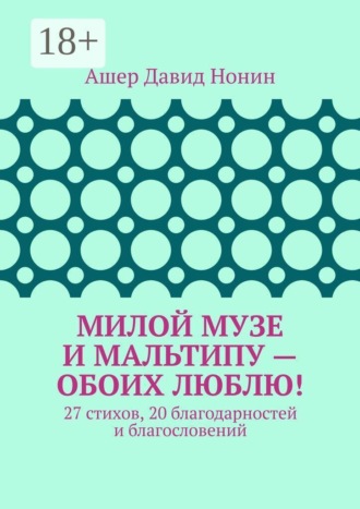 Ашер Давид Нонин. Милой музе и мальтипу — обоих люблю! 27 стихов, 20 благодарностей и благословений