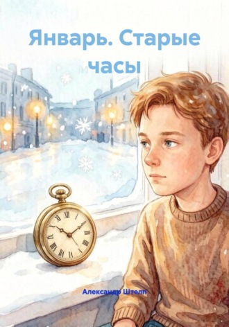 Александр Штелп. Январь. Старые часы