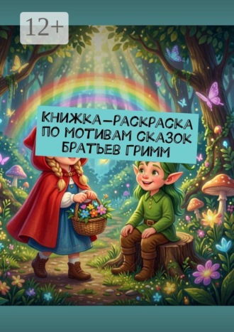 Анна Гельт. Книжка-раскраска по мотивам сказок братьев Гримм