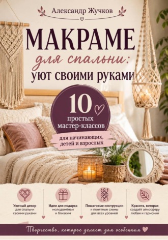 Александр Жучков. Макраме для спальни: уют своими руками. 10 простых мастер-классов для начинающих, детей и взрослых