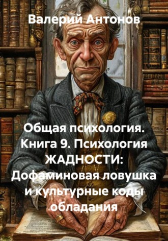 Валерий Антонов. Общая психология. Книга 9. Психология ЖАДНОСТИ: Дофаминовая ловушка и культурные коды обладания