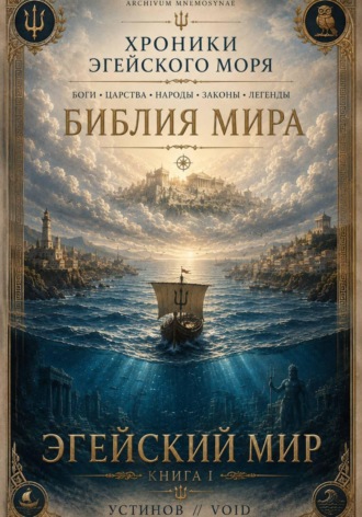 Максим Устинов. БИБЛИЯ МИРА  ЭГЕЙСКИЙ МИР  КНИГА I