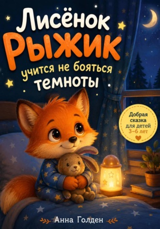 Анна Голден. Лисёнок Рыжик учится не бояться темноты