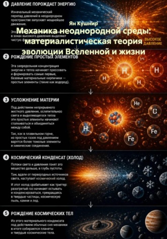 Ян Кушнир. Механика неоднородной среды: материалистическая теория эволюции Вселенной и жизни