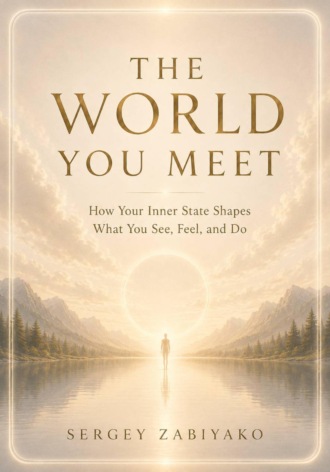 Сергей Валерьевич Забияко. THE WORLD YOU MEET. How Your Inner State Shapes What You See, Feel, and Do