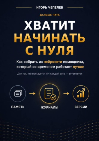 Игорь Чепелев. Хватит начинать с нуля. Как собрать из нейросети помощника, который со временем работает лучше