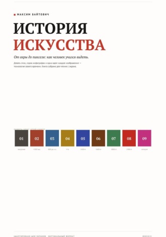 Максим Байтович. История искусства - визуальная книга