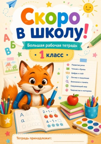 . Скоро в школу! Большая рабочая тетрадь. 1 класс