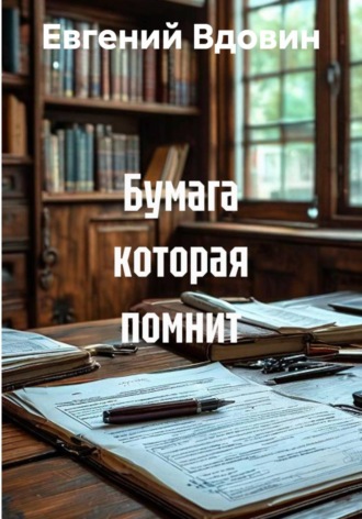 Евгений Вдовин. Бумага которая помнит