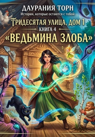 Даурания Торн. Ведьма из Подмосковья. «Тридесятая улица, дом 1.»  Книга 4. «Ведьмина злоба»