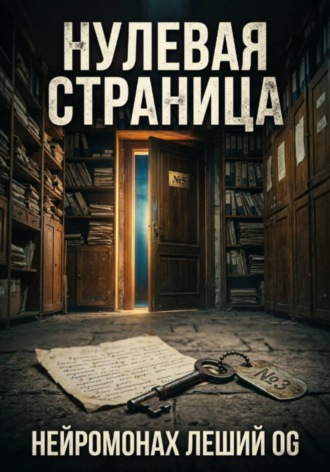 Нейромонах Леший OG. Нулевая страница