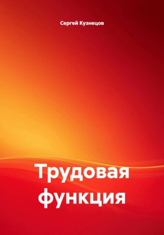 Сергей Александрович Кузнецов. Трудовая функция