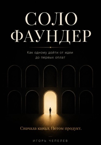 . Соло-фаундер. Как одному дойти от идеи до первых оплат