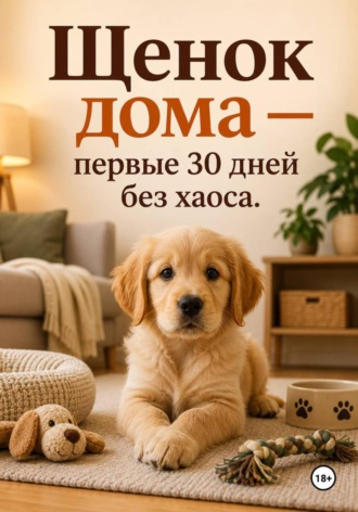. Щенок дома — первые 30 дней без хаоса.
