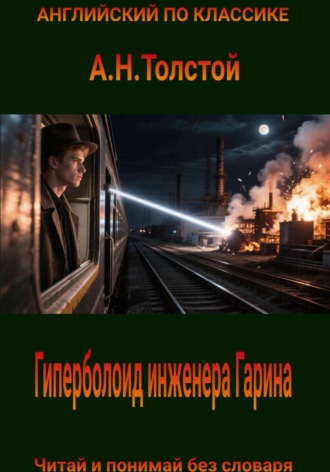 Толстой Алексей. Гиперболоид инженера Гарина на английском языке с параллельным переводом на русский