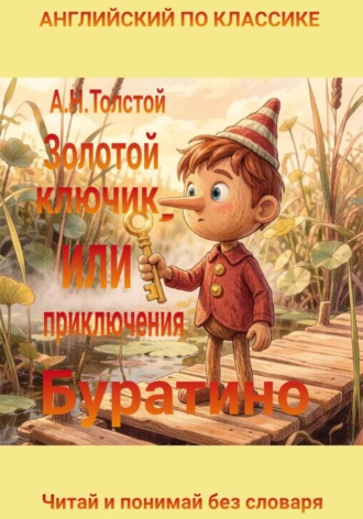 Алексей Толстой. Золотой ключик, или Приключения Буратино на английском языке с параллельным переводом на русский