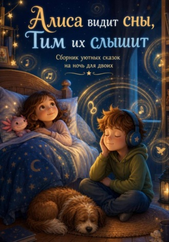 Елена Собцова-Драгомирова. Книга 1. Алиса видит сны, Тим их слышит. Сборник уютных сказок на ночь для двоих. Преимущественно для слабовидящих детей