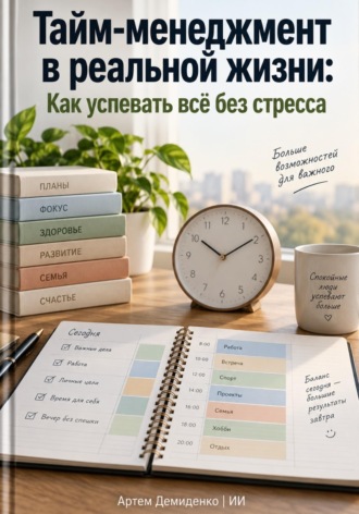 Артем Демиденко. Тайм-менеджмент в реальной жизни: Как успевать всё без стресса