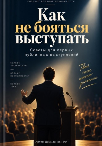 Артем Демиденко. Как не бояться выступать: Советы для первых публичных выступлений