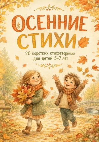 Александра Толстоброва. Осенние стихи. 20 коротких стихотворений для детей 5-7 лет