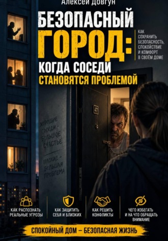 Алексей Довгун. Безопасный город: Когда соседи становятся проблемой