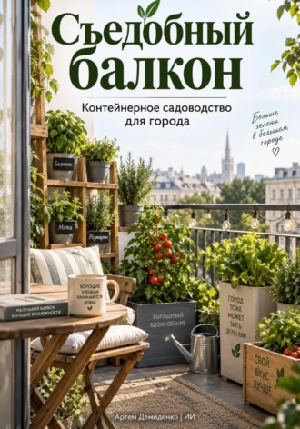 Артем Демиденко. Съедобный балкон: Контейнерное садоводство для города