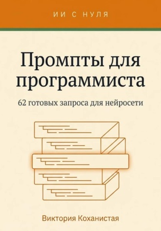 Виктория Коханистая. Работа с Claude - 62 готовых промта для программиста