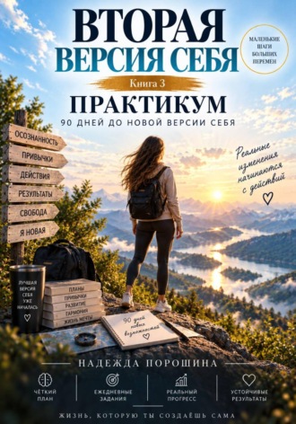 Надежда Александровна Порошина. Вторая версия себя. Практикум. 90 дней до новой версии себя