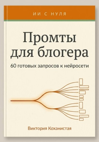 Виктория Коханистая. Промты Claude для блогера. 66 промтов под работу автора: идеи и планирование, сценарии видео, тексты постов, подкасты и монтаж и др.