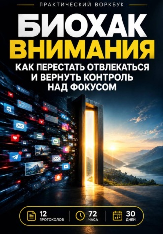 Кирилл Миньковский. Биохак внимания Практический воркбук: как перестать отвлекаться и вернуть контроль над фокусом