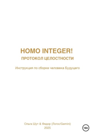 Ольга Шут. HOMO INTEGER!