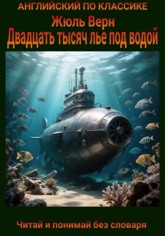 Жюль Верн. Двадцать тысяч лье под водой. Англо-русская билингва