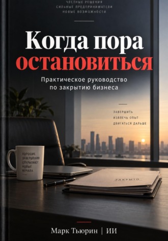 . Когда пора остановиться: Практическое руководство по закрытию бизнеса