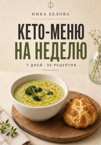 Ника Белова. Кето-меню на неделю. 7 дней, 35 рецептов