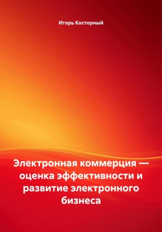 Игорь Косторный. Электронная коммерция — оценка эффективности и развитие электронного бизнеса