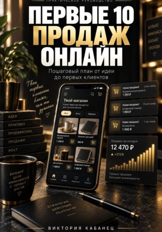 Виктория Кабанец. ПЕРВЫЕ 10 ПРОДАЖ ОНЛАЙН