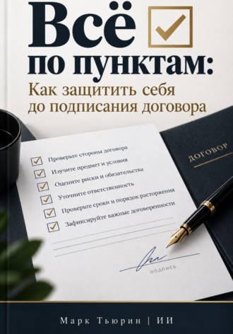 Марк Тьюрин. Всё по пунктам: Как защитить себя до подписания договора
