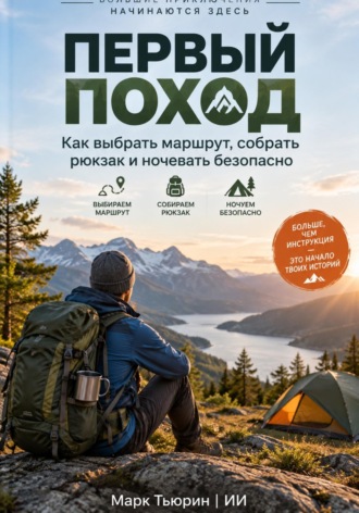 Марк Тьюрин. Первый поход: Как выбрать маршрут, собрать рюкзак и ночевать безопасно