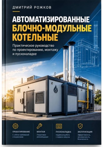 ДМИТРИЙ РОЖКОВ. Автоматизированная блочно-модульная котельная. Практическое руководство по проектированию, монтажу и пусконаладке