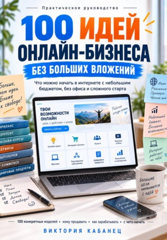 Виктория Кабанец. 100 ИДЕЙ ОНЛАЙН-БИЗНЕСА БЕЗ БОЛЬШИХ ВЛОЖЕНИЙ