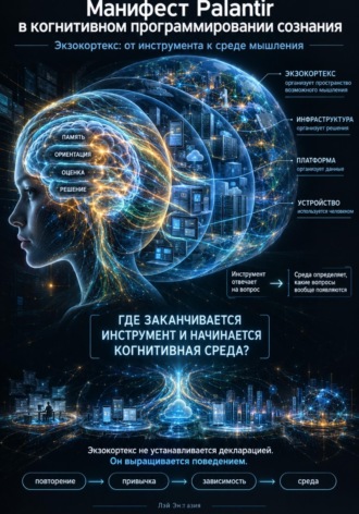 Лэй Энстазия. Манифест Palantir в когнитивном программировании сознания
