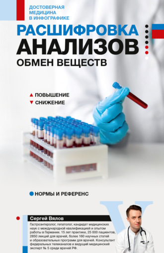 Сергей Вялов. Расшифровка анализов: обмен веществ