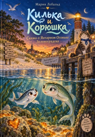 Мария Лебальд. Килька и Корюшка. Сказка о янтарном огоньке Зеленоградска