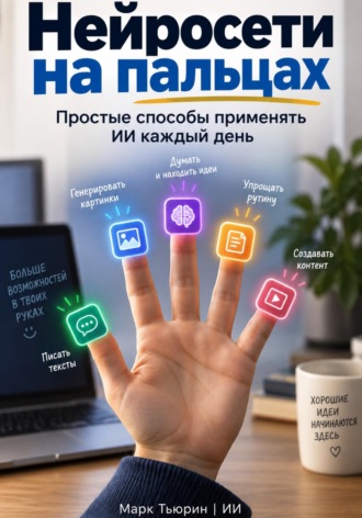 Марк Тьюрин. Нейросети на пальцах: Простые способы применять ИИ каждый день