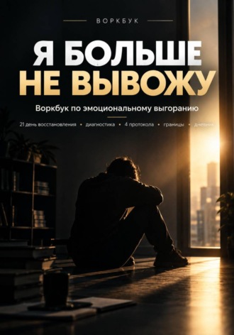 Кирилл Миньковский. Я больше не вывожу. Воркбук по эмоциональному выгоранию: 21 день восстановления, диагностика, 4 протокола, границы и дневник