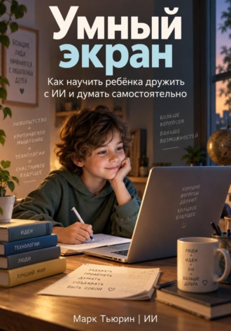 Марк Тьюрин. Умный экран: Как научить ребёнка дружить с ИИ и думать самостоятельно