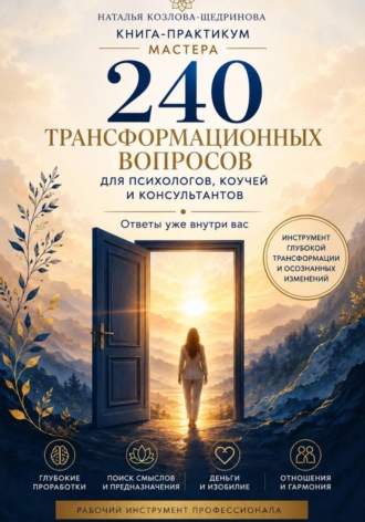 Наталья Козлова-Щедринова. Книга-практикум мастера: 240 трансформационных вопросов для психологов, коучей и консультантов