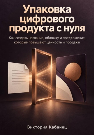 Виктория Кабанец. Упаковка цифрового продукта с нуля